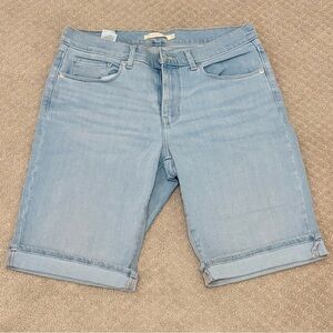 Levi's Classic Light Blue Denim Shorts